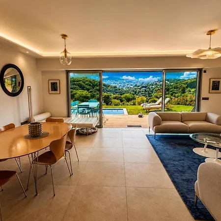 Contemporary Luxury In 3 Bedrooms 6 Guests Pool & Parki Villa Antibes