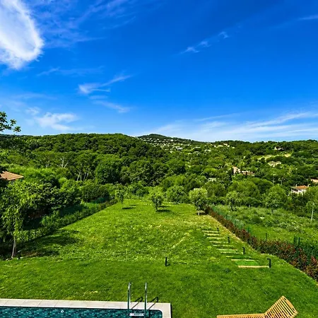 Contemporary Luxury In 3 Bedrooms 6 Guests Pool & Parki Willa Antibes